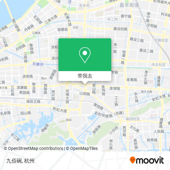 九佰碗地图
