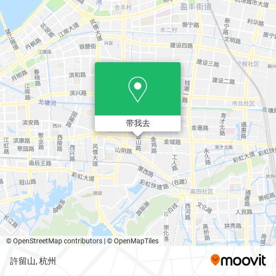 許留山地图