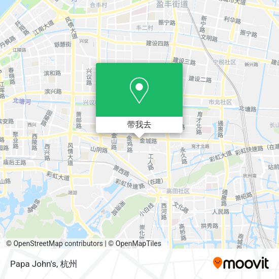 Papa John's地图