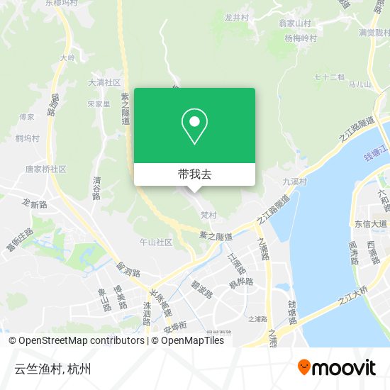 云竺渔村地图