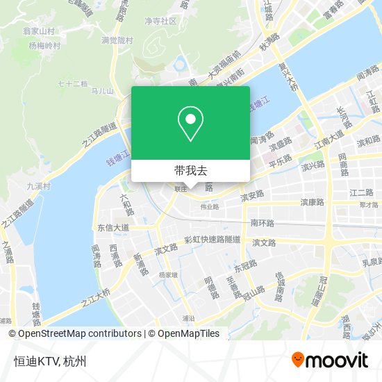 恒迪KTV地图