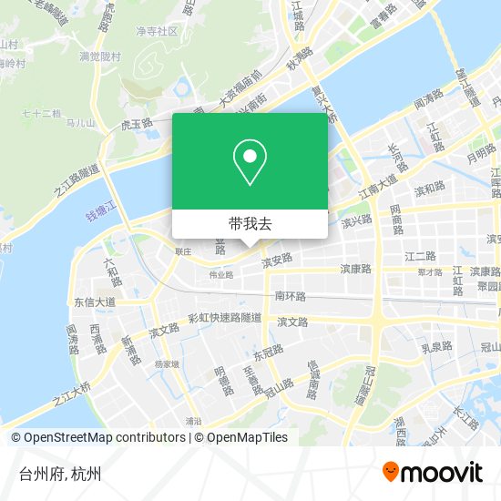 台州府地图