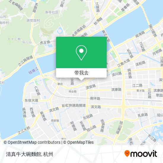 清真牛大碗麵館地图