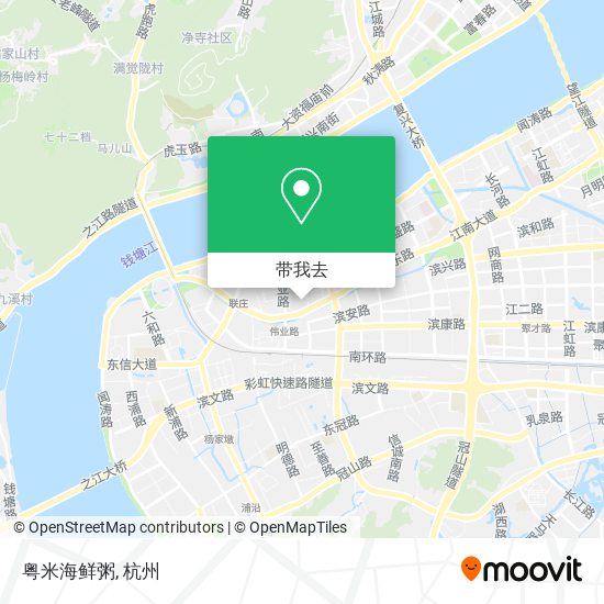 粤米海鲜粥地图