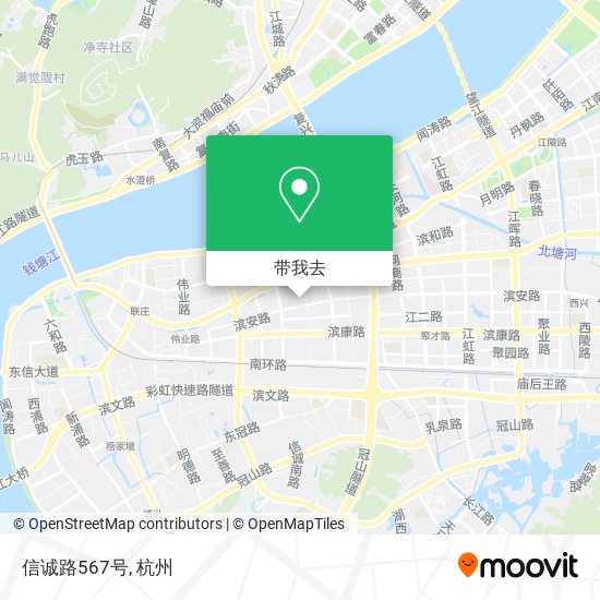 信诚路567号地图