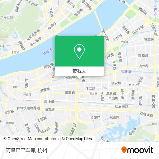 阿里巴巴车库地图