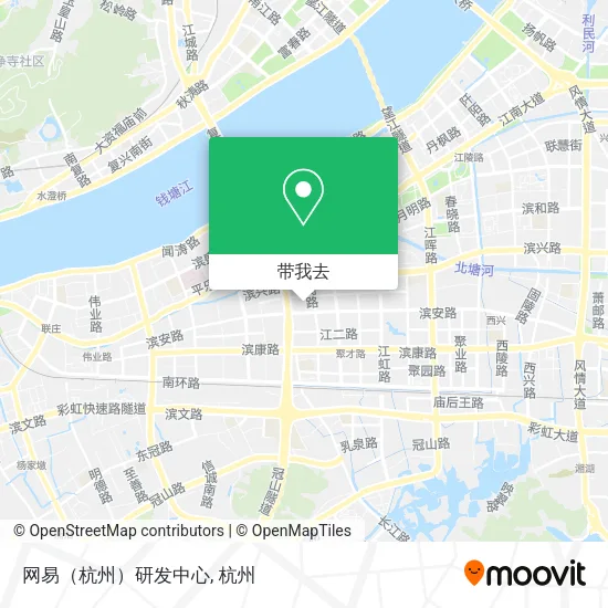 网易（杭州）研发中心地图