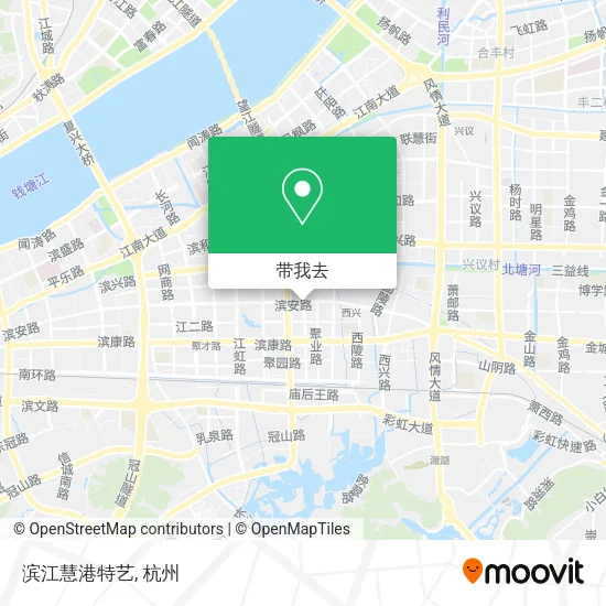 滨江慧港特艺地图