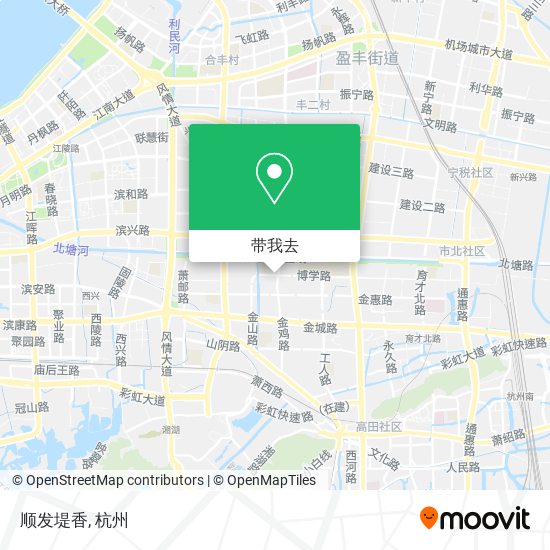 顺发堤香地图