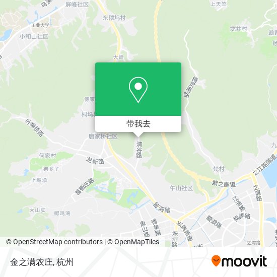 金之满农庄地图