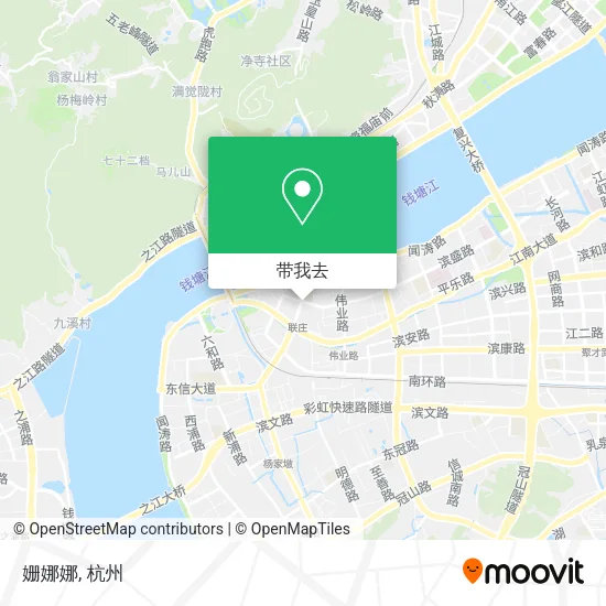 姗娜娜地图