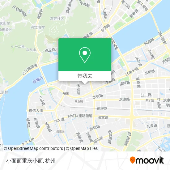 小面面重庆小面地图