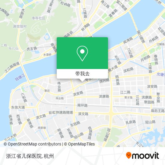 浙江省儿保医院地图