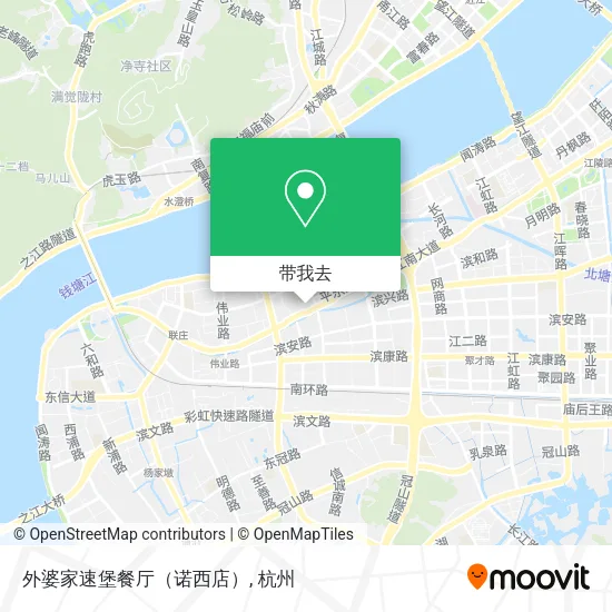 外婆家速堡餐厅（诺西店）地图