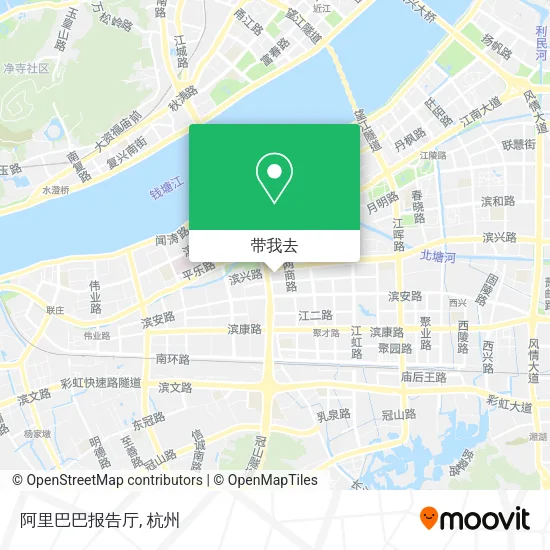 阿里巴巴报告厅地图