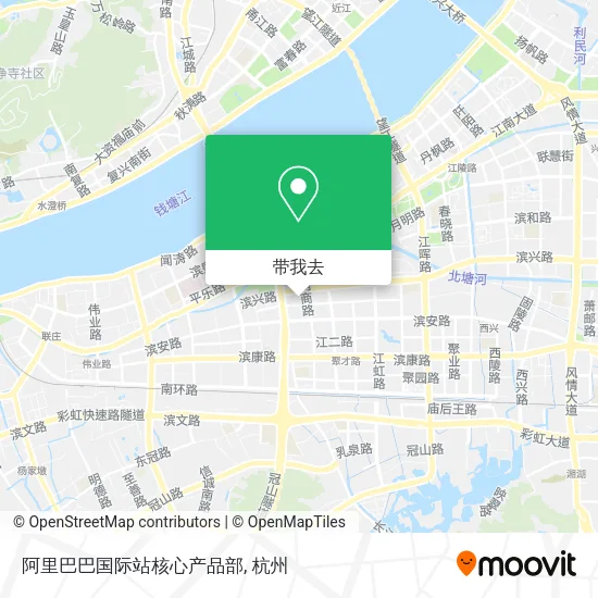 阿里巴巴国际站核心产品部地图