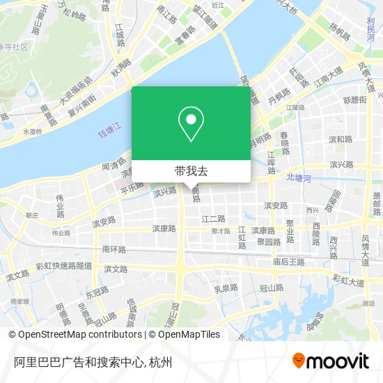阿里巴巴广告和搜索中心地图