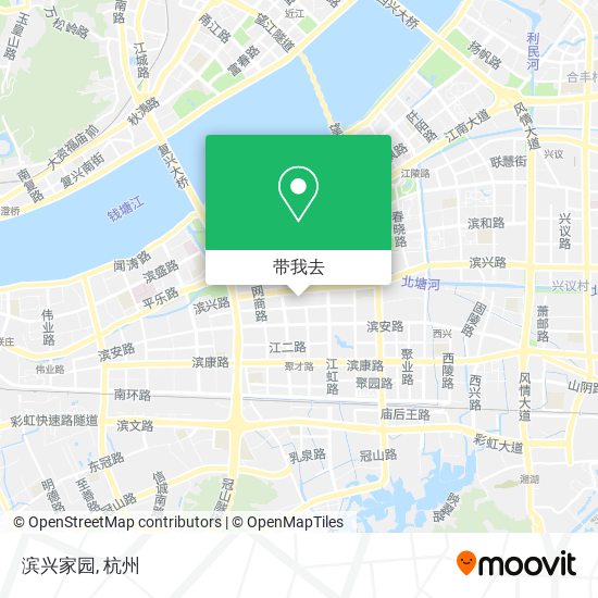 滨兴家园地图