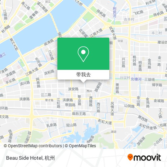 Beau Side Hotel地图