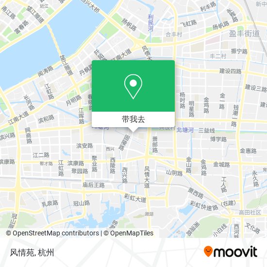 风情苑地图