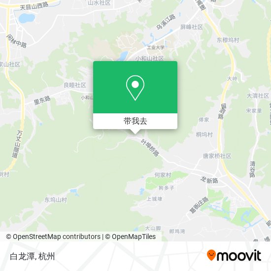 白龙潭地图