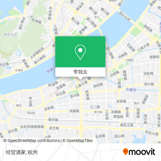 经贸酒家地图