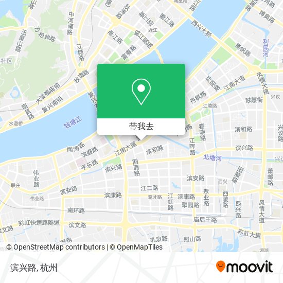 滨兴路地图