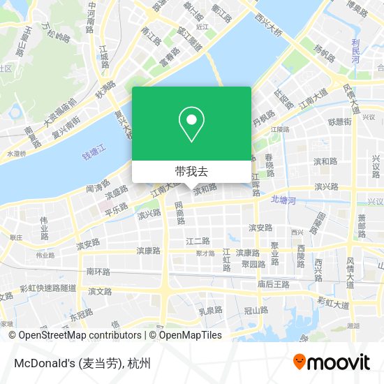McDonald's (麦当劳)地图