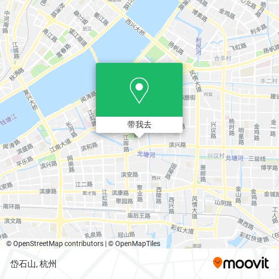 岱石山地图
