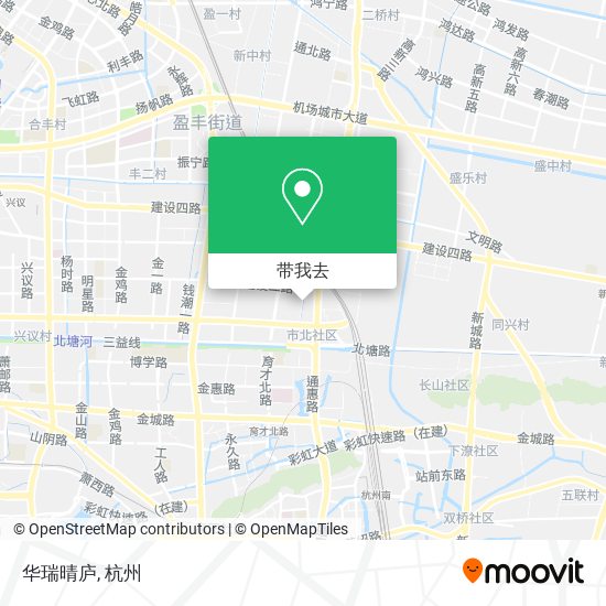 华瑞晴庐地图
