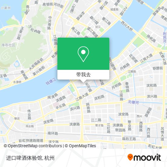 进口啤酒体验馆地图