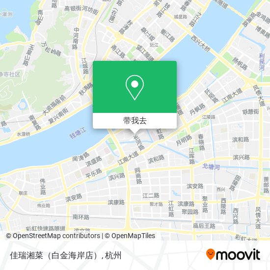 佳瑞湘菜（白金海岸店）地图