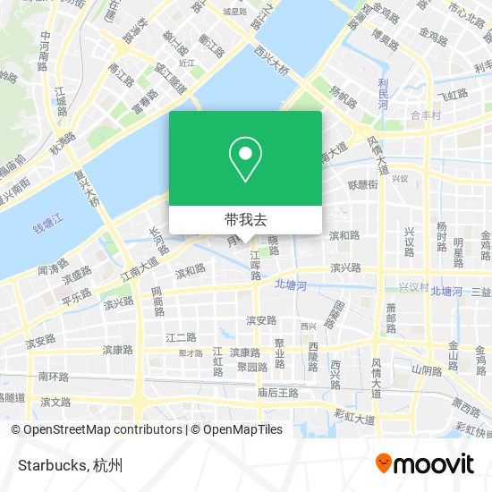 Starbucks地图