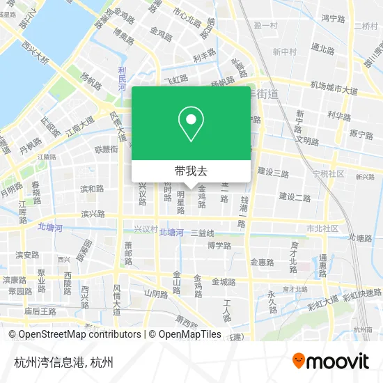 杭州湾信息港地图