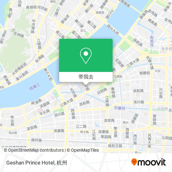 Geshan Prince Hotel地图