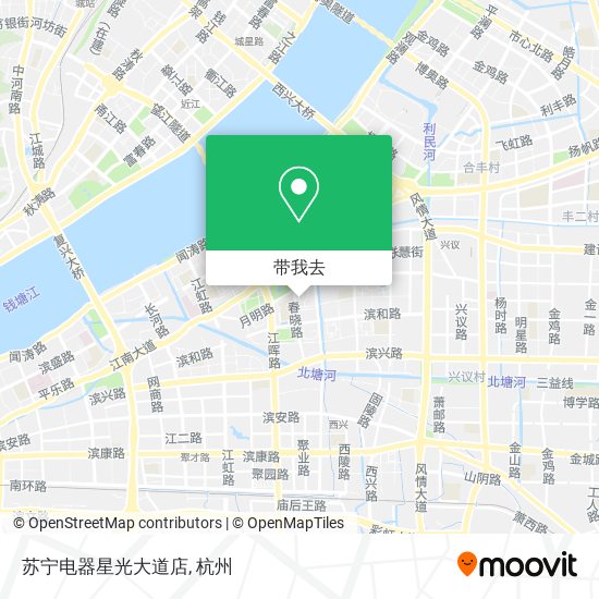 苏宁电器星光大道店地图