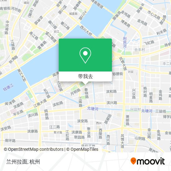 兰州拉面地图