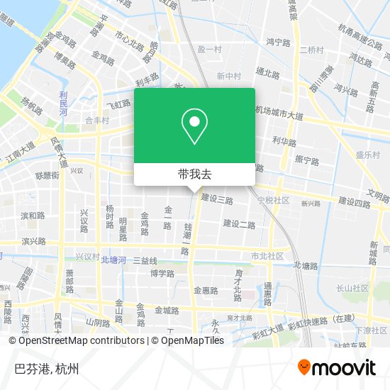 巴芬港地图