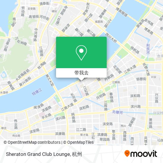 Sheraton Grand Club Lounge地图