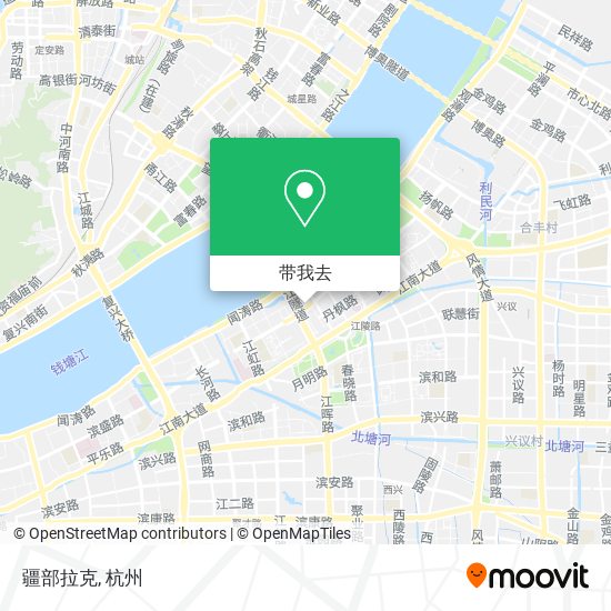 疆部拉克地图
