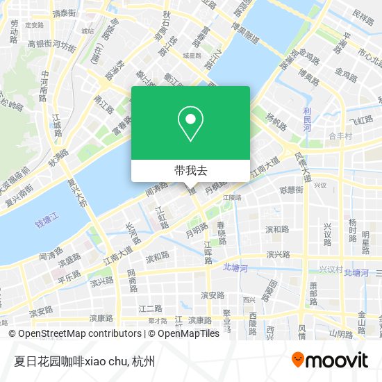 夏日花园咖啡xiao chu地图