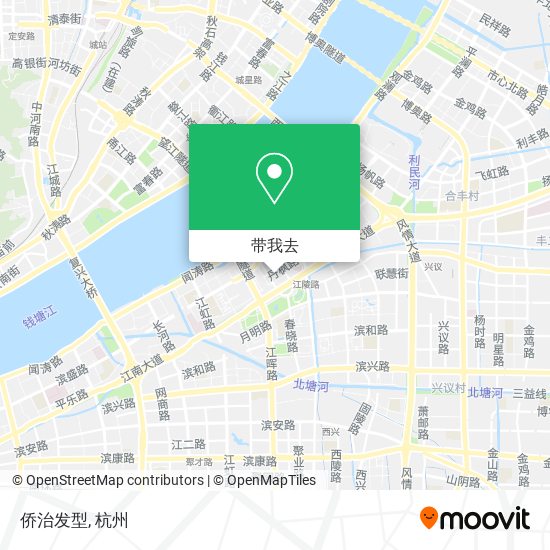 侨治发型地图