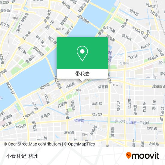 小食札记地图