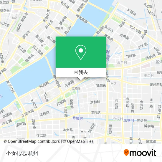 小食札记地图