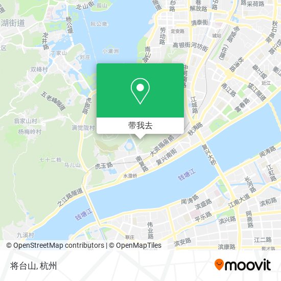 将台山地图