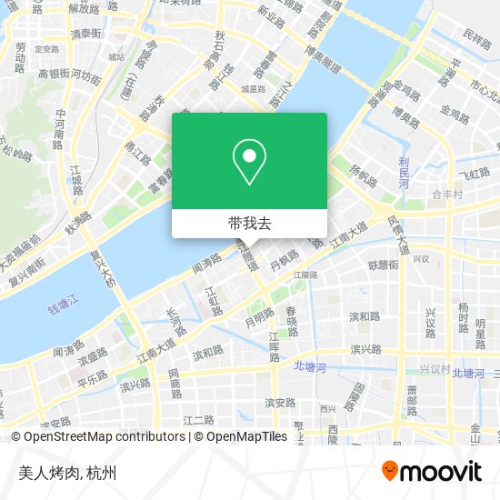 美人烤肉地图