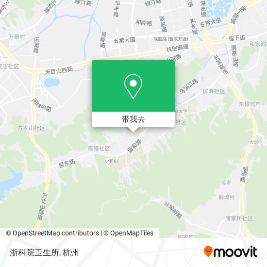 浙科院卫生所地图