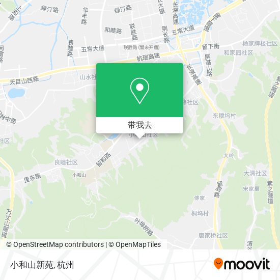 小和山新苑地图