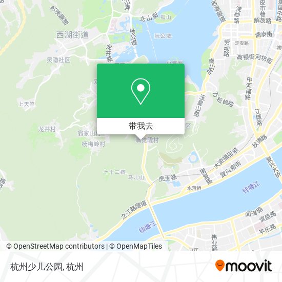 杭州少儿公园地图