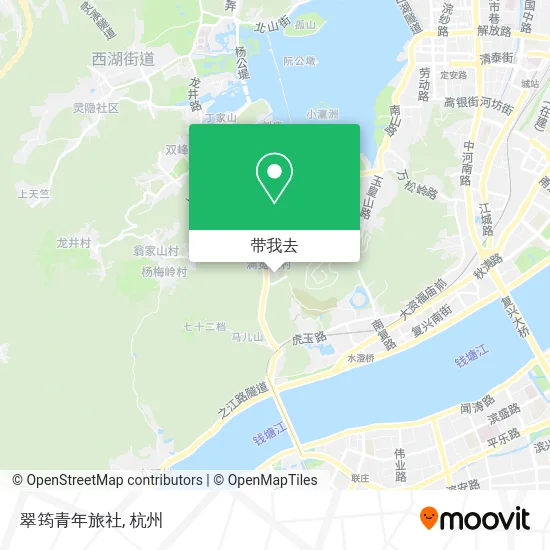 翠筠青年旅社地图